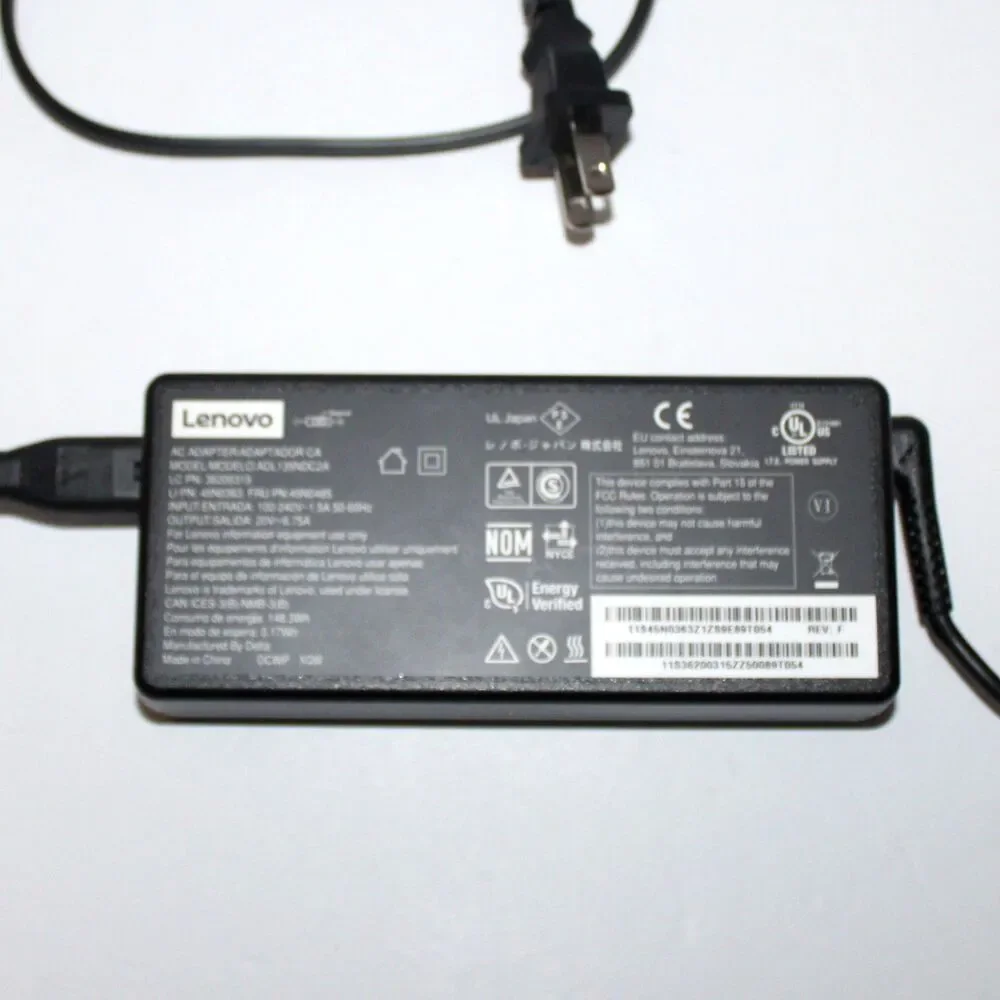 Genuine Lenovo Charger Adapter 135W Slim Tip ADL135NDC2A